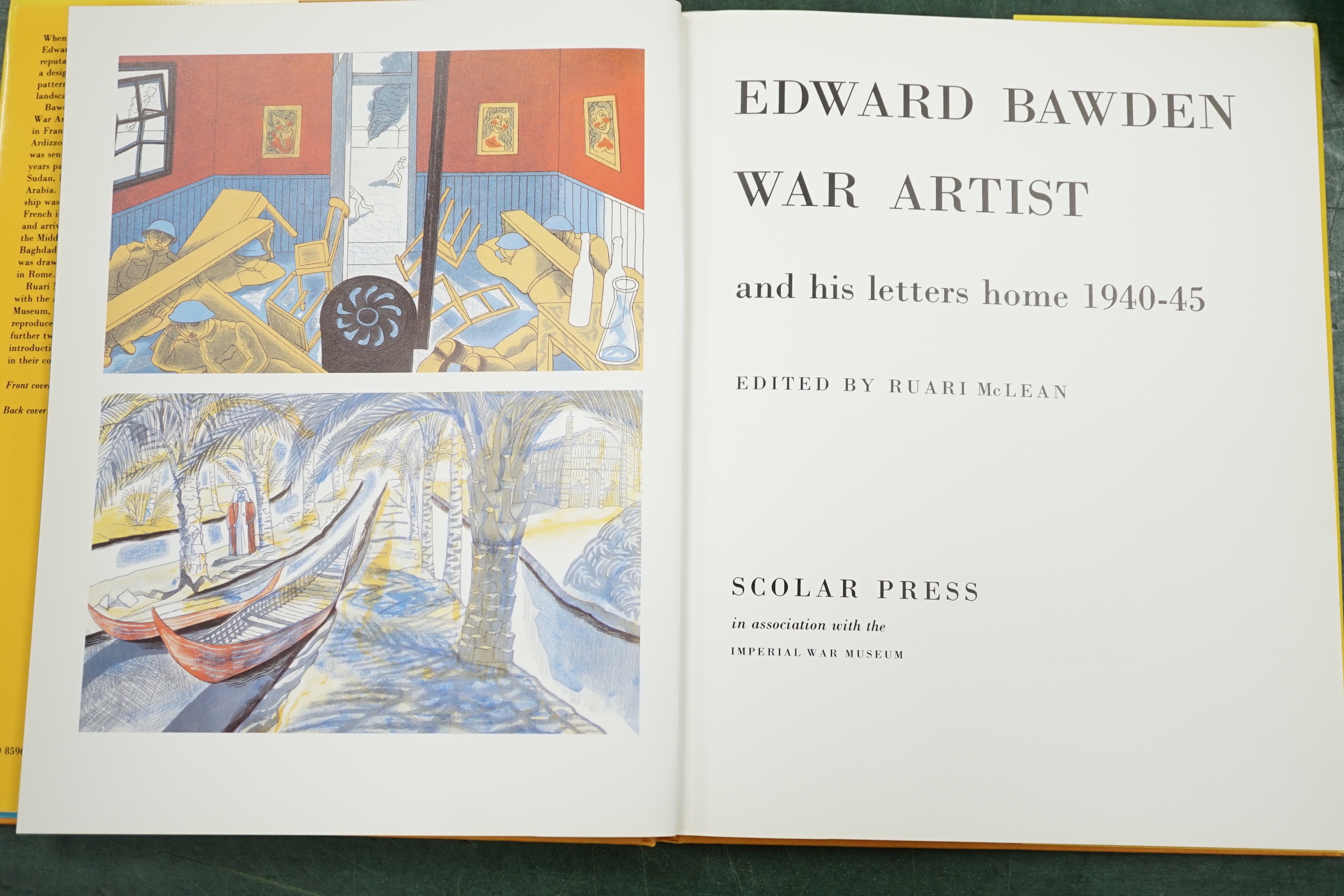 Bawden, Edward - 19 works, about or illustrated by:- Malory, Sir Thomas - Malory’s Chronicles of King Arthur, 3 vols, Folio Society, 1982, in slip case; Herodotus, translated by Harry Carter, one of 1500 signed by the il